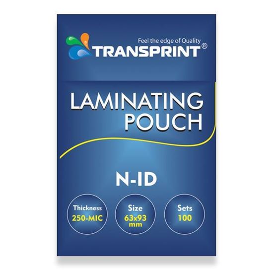 Picture of TRANSPRINT LAMINATING POUCH N-ID 250-MIC