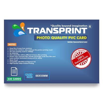 Picture of TRANSPRINT PHOTO QUALITY PVC CARD